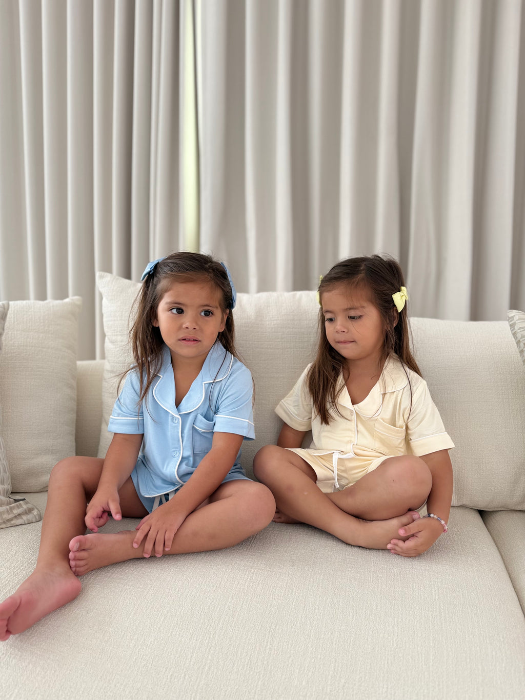 Blue Bamboo Short Pyjamas